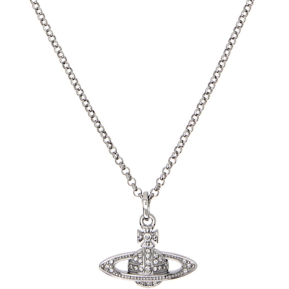 Vivienne Westwood  Bas Relief Silver-Tone Necklace - NEW- FULL INCLUSION - Picture 8 of 10
